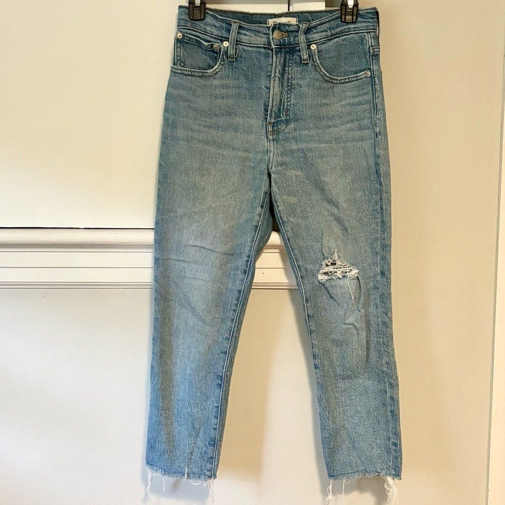 Madewell vintage crop jean
